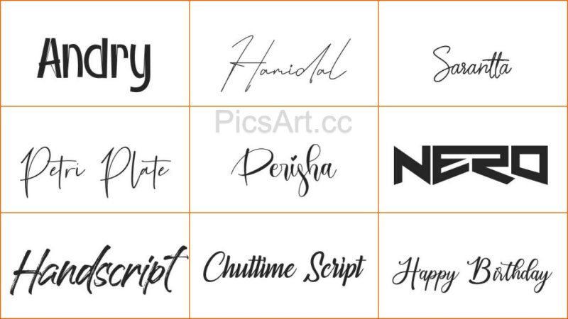 picsart fonts download for android